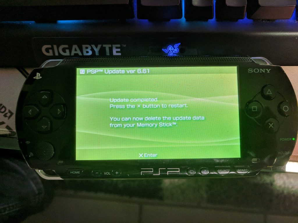 Postimpressionisme Beskatning diakritisk How to downgrade your PSP Firmware with Chronoswitch - Darthsternie's  Firmware Archive