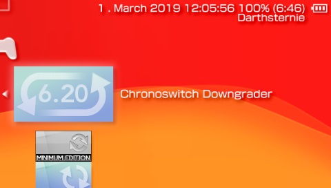 Engel deres Eller senere How to downgrade your PSP Firmware with Chronoswitch - Darthsternie's  Firmware Archive
